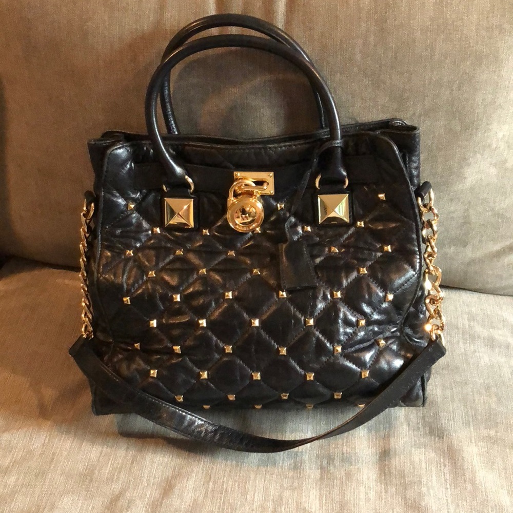 Michael Kors Black Satchel.